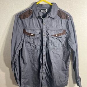 Vintage Western vibe Button-Up Shirt